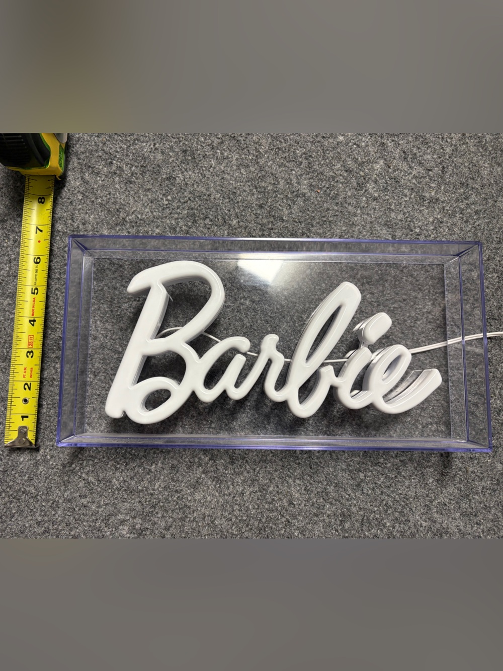 Light up Barbie sign
